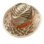 43/3 Sombrero publicitario paja bicolor / Straw hat